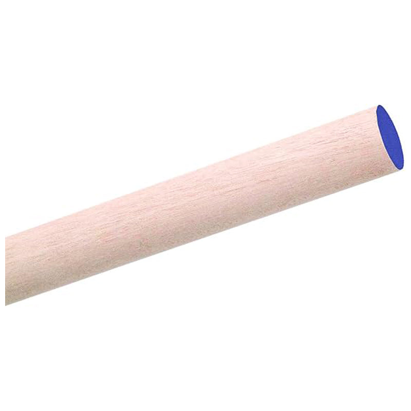 Waddell Oak Dowel Rod 7/8X36"-Beige & Blue