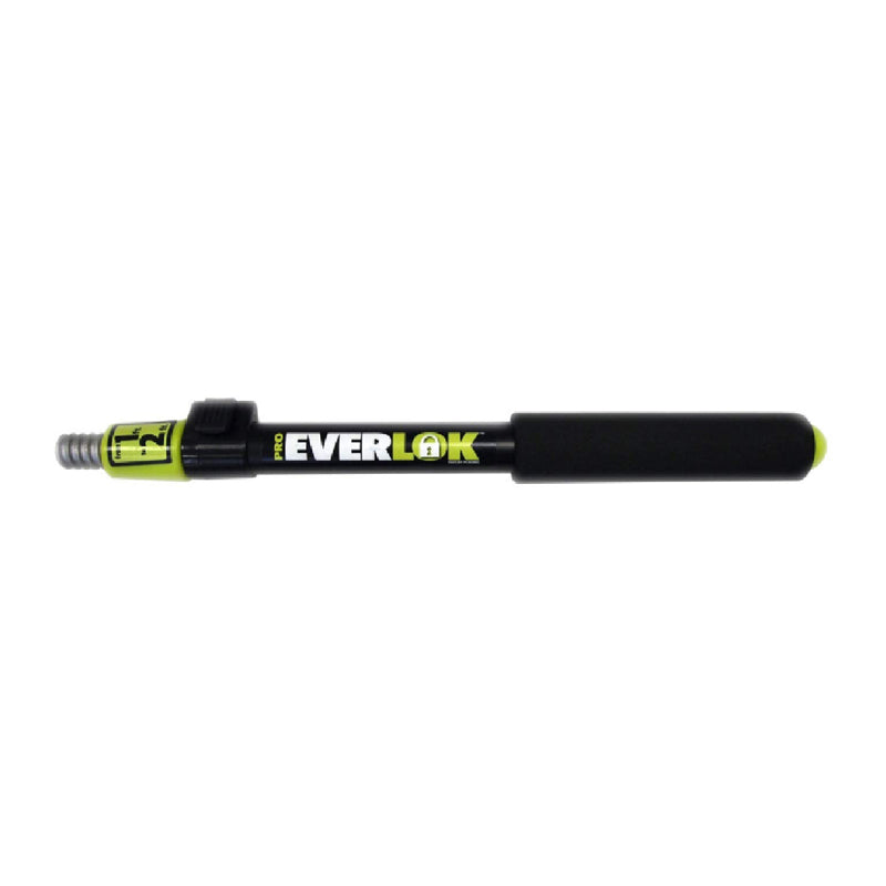 Ever Lock Adj Lightweight Extension Pole 1Ft-2Fteverlock - Black
