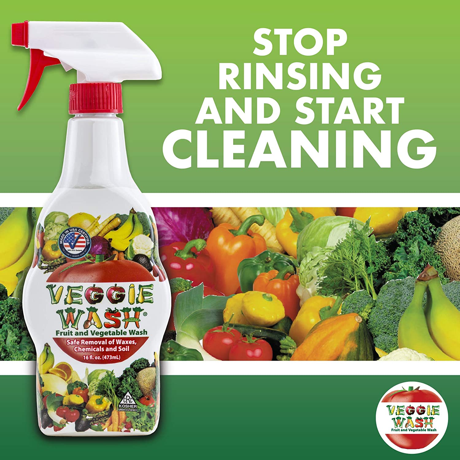 Fruit and vegetable wash