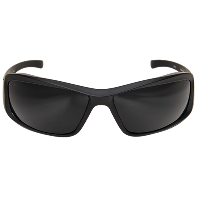 Edge Polarized Safety Glasses Frame Smk Poly Lens -Braz-Black