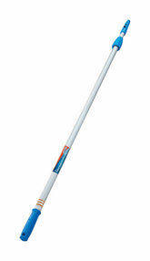 EXTENSION POLE Telescoping Aluminum Silver & Blue
