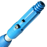 EXTENSION POLE Telescoping Aluminum Silver & Blue