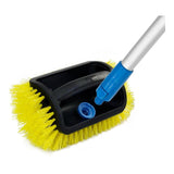 Unger Deck Cleaning Brush With Bristles-Yellow
