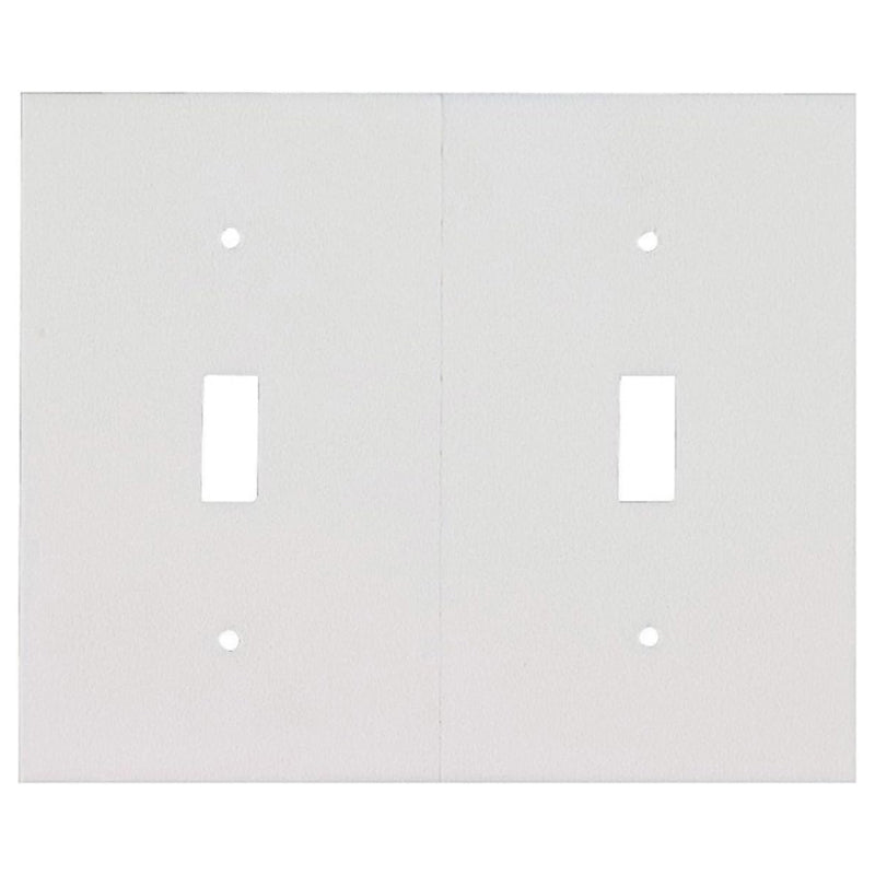 M-D Dual Purpose Switch And Wall Plate Insulator-White