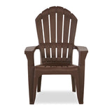 Adams High Back Chair With Accessory Holder-Brown