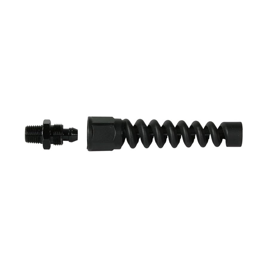 Reusable End 1/4 inch - Black