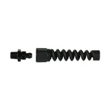 Reusable End 1/4 inch - Black