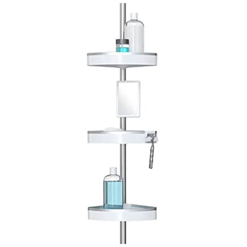 Better Living Hirise 3 Standing Shower Caddy - Silver