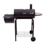 American Gourmet Offset Smoker, Black,