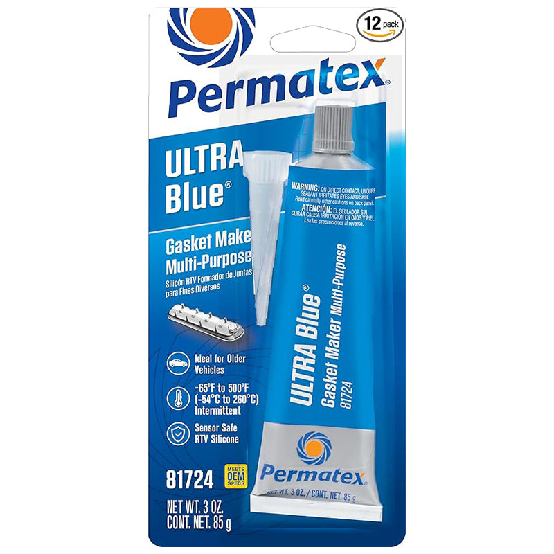 Permatex Gasket Maker Paste Ultra 3.35Oz -Blue