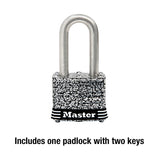 Master S.Stl Laminated Padlock 1-1/2"-Silver
