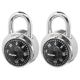 Master Combination Padlock 2Pk-Silver
