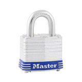 Master 1-1/2 Laminated Padlock-Silver