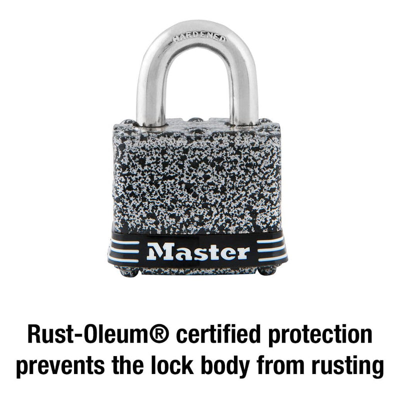 Master 1-1/2" Laminated Tumb Lock-Silver