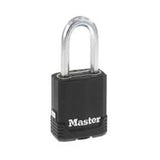 Master Covered Padlock 1-3/4"-Black