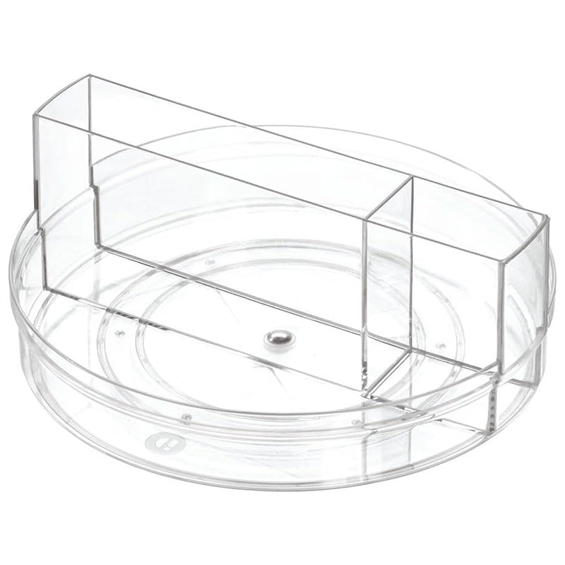 Interdesign Crisp Tableware Turntable -Clear