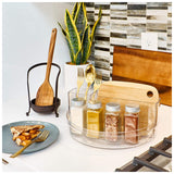 Interdesign Crisp Tableware Turntable -Clear