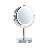 Lighted Vanity Mirror 10" Chr - Silver