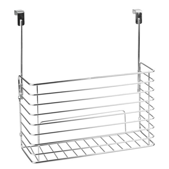 Idesign Over Cabinet Bakeware Organizer-Silver
