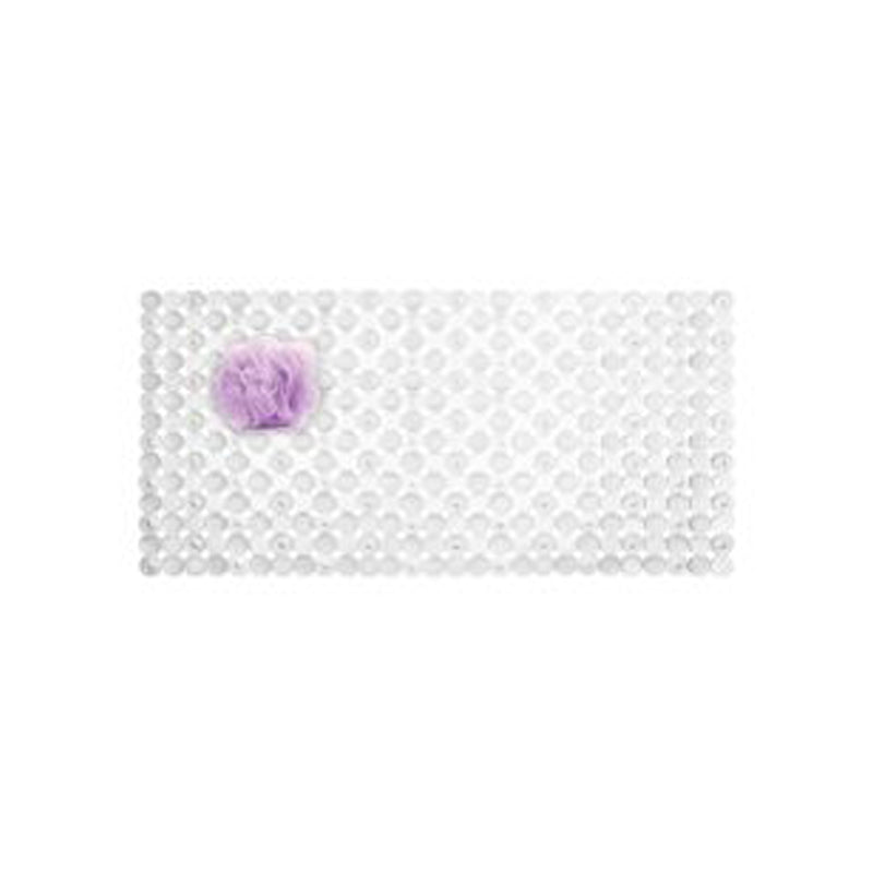 Bath Mat 27"X14 Inch - Clear