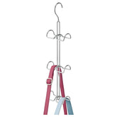 Idesign Classico Over Rod Handbag Holder-Silver