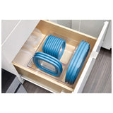 Interdesign Kitchen Binz Lid Organizer -Clear