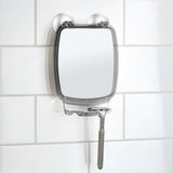 Interdesign Fog Free Rect Mirror - Grey