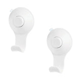 Cade Push Lock Suction Basket - White