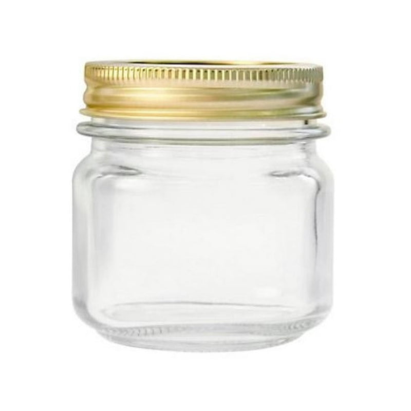 Anchor Canning Jar With Lid Half Pint-Clear