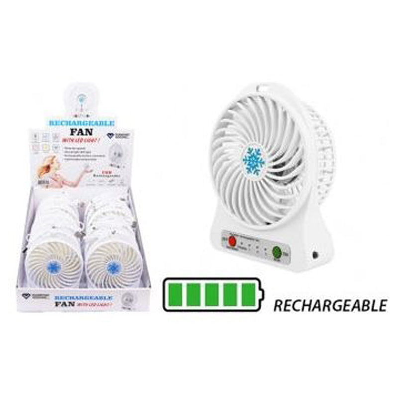 Rechargeable Portable Fan