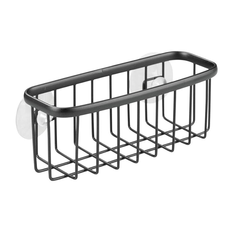 Suction Sponge Holder Center Durable Matte - Black