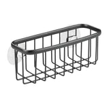 Suction Sponge Holder Center Durable Matte - Black