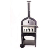 Harbor Gardens Pizza Oven With Stone-Black