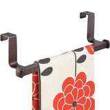 Marcel Steel Over-the-Cabinet Towel Bar - 9.7" x 2.4" x 5.6", Bronze