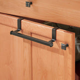 Marcel Steel Over-the-Cabinet Towel Bar - 9.7" x 2.4" x 5.6", Bronze