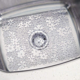 حصيره حماية حوض كبير من بلاستيك  40.64 سم × 30.48 سم، شفاف