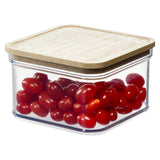 مجموعة روزانا بانسينو سلة تخزين بلاستيكية مع غطاء