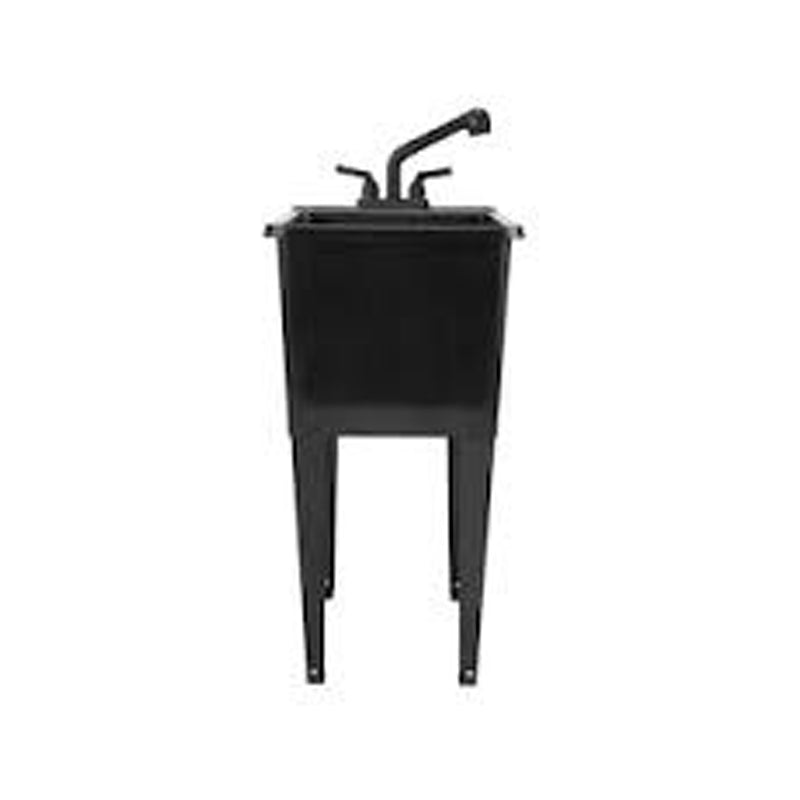 Tehila Utility Tub Narrow 16Gal -Black