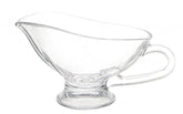 Glass Gravy Boat -Clear