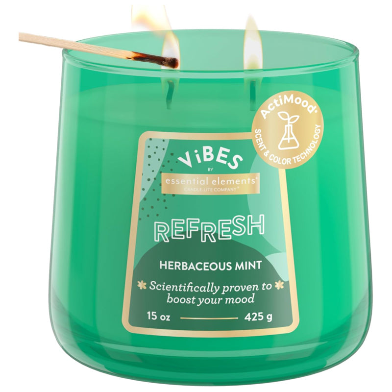 Candle Edes 15Oz Refresh-Green
