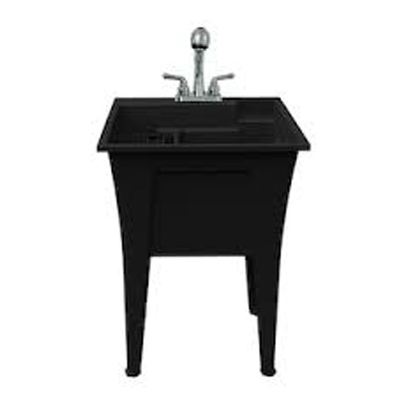 Rugged Laundry Tub 24X22" - Black