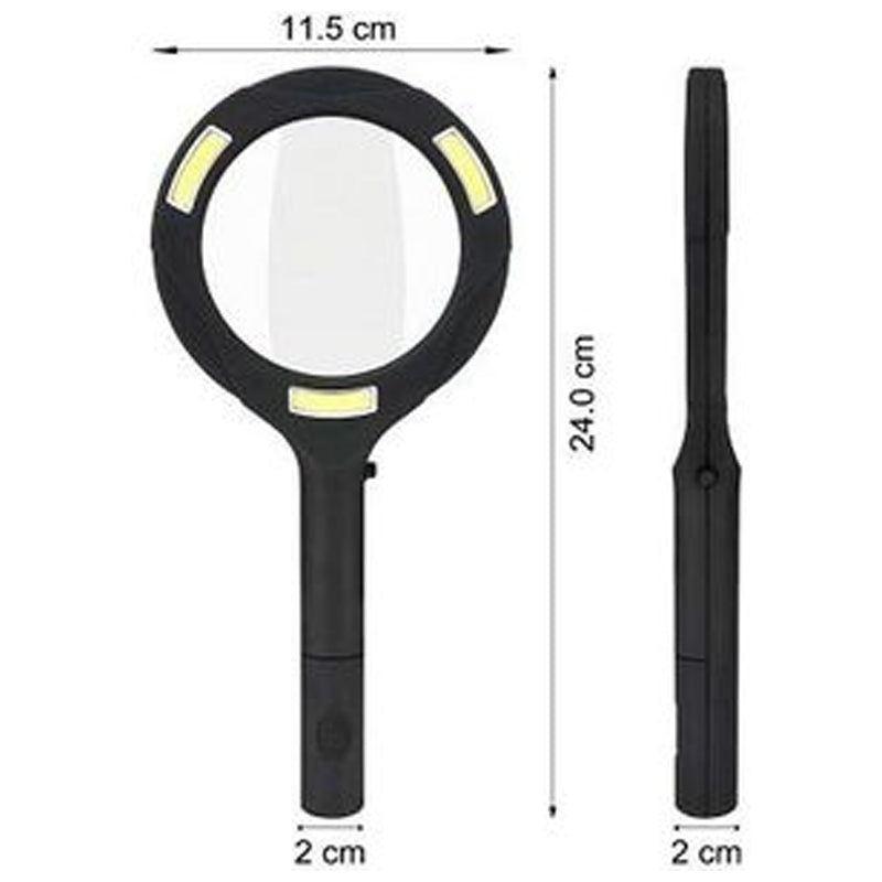 Rechargeable Cob Led Magnifying Glass (3X)