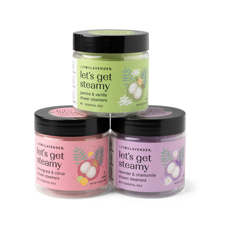 Lemon Lavender 3Pc Shower Steamer - Multicolor