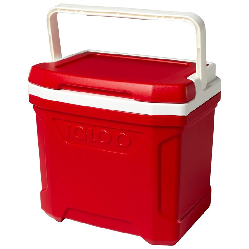 Igloo Cooler With Handle-Red