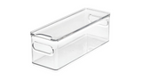 Idesign The Home Edit Narrow Fridge Bin-Clear