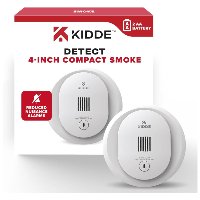 Kidde Compact Smoke Alarm-White