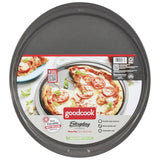 Goodcook Non-Stick Pizza Pan-Black