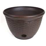 Liberty Hose Pot Wicker Design 12X181920 - Bronze