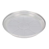 Allen And Roth Translucent Round Plas Saucer 10" - Clear