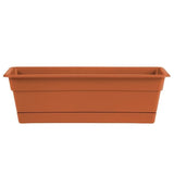 Bloem Dura Cotta Window Box 24 Inch - Terra Cotta